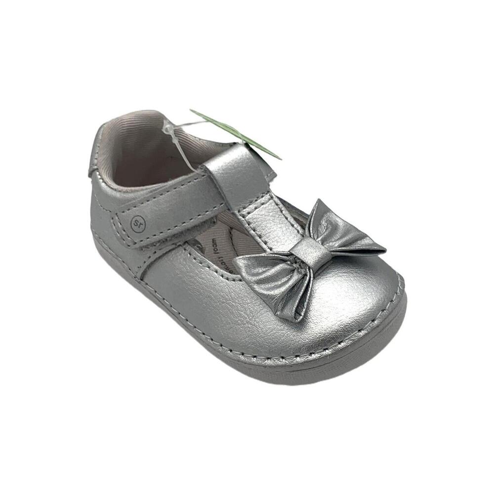 Stride Rite Toddler Girls Ashtyn Mary Jane Flats Silver -
